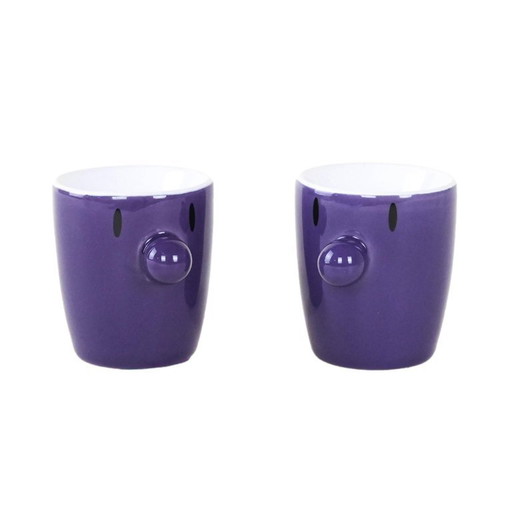 Juego de hueveras, diseño danés, década de 1970, fabricado por HOPTIMIST.