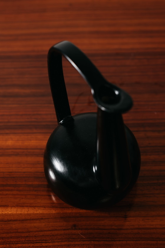 Image 1 of Gio Ponti & Carlo Alberto Rossi Bucchero Vase No. 3 1940s Extremely Rare Design