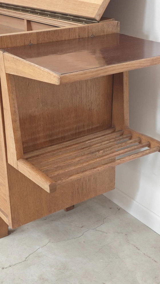 Storage chest for blankets or toys bar by Dyha Czech Republic 60, Storage cabinet, Wood, Mid Century Modern (photo 12 of 40)