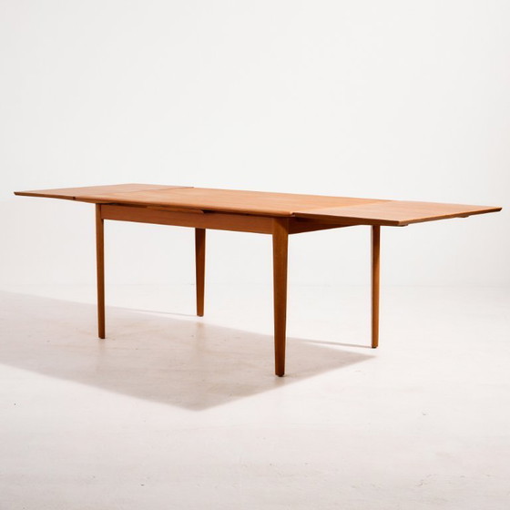 Image 1 of MK9980 Table de salle à manger KS Møbler en teck restauré