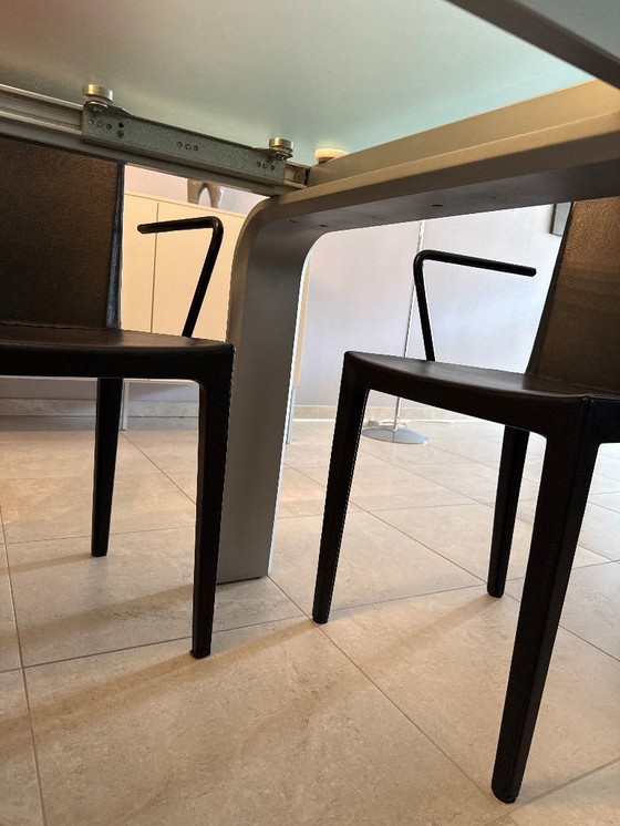 Image 1 of Tavolo da pranzo con 7 sedie Matteo Grassi