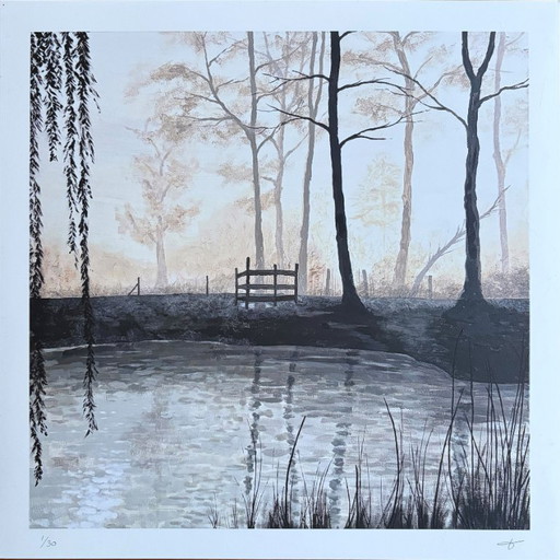 0414 – Impresión artística de edición limitada (30 x 30 cm) – firmada y numerada – incluye certificado