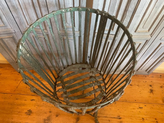 Jardinière du XIXe siècle, antiquité française – Cache pots, Iron (photo 8 of 16)