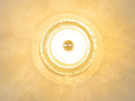 Image 1 of Donut wand- en plafondlamp, J.T. Kalmar voor Franken KG, Vintage