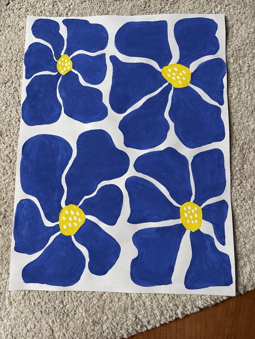 Tableau peint par mes soins