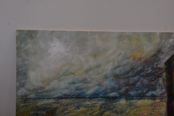 Image 1 of Ölgemälde auf einer Tafel (signiert) Joop Serno