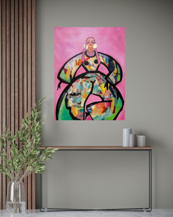 Acrylic painting #suite 70x90cm – joart, Paintings & Drawings, Canvas (photo 13 of 15)