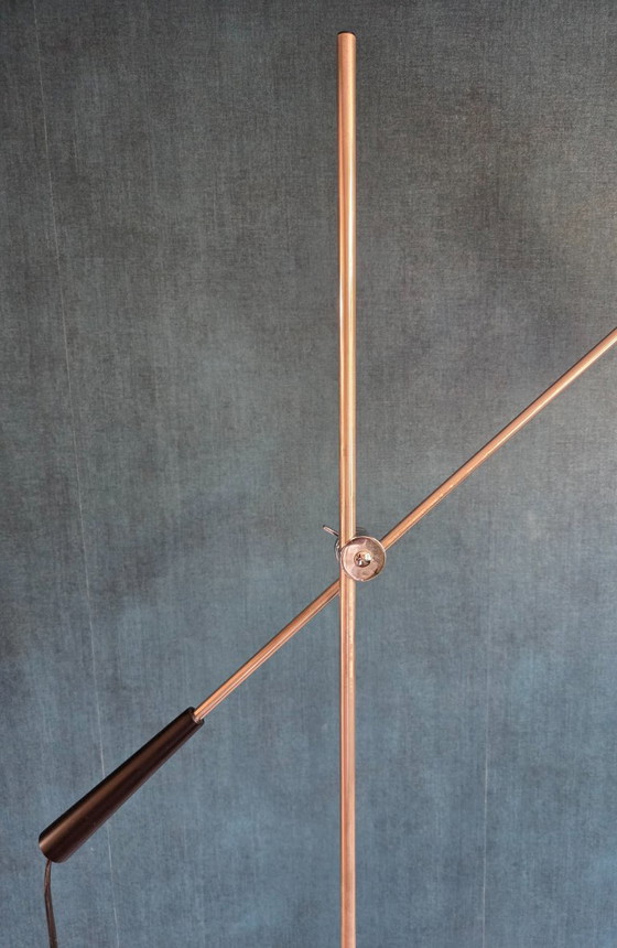 Vintage Hengellamp - Willem Hagoort | Model 329 - Jaren 60 – Vloerlampen, Metal (photo 12 of 13)