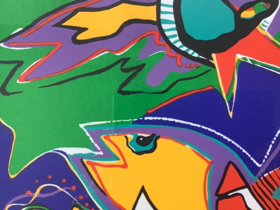 Image 1 of « Laisse faire ». Sérigraphie de Marianne Naerebout