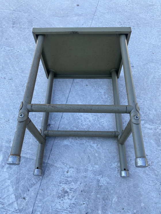 Image 1 of  René Herbst Pair of side tables/ bedside tables