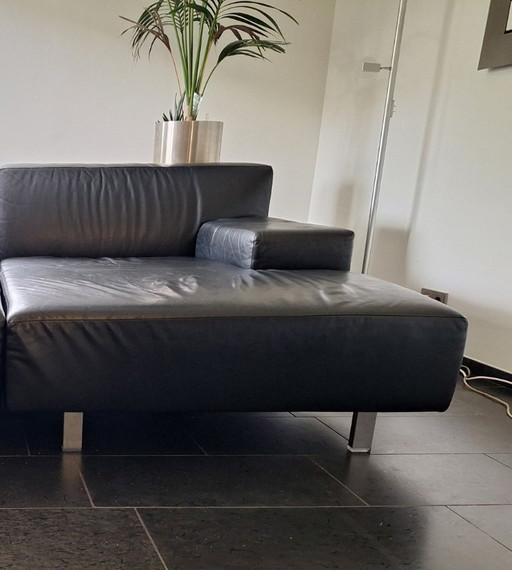 Lima leather lounge sofa from Montis