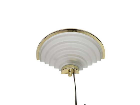 Image 1 of Applique vintage - Style Hollywood Regency - Verre pressé - Années 80