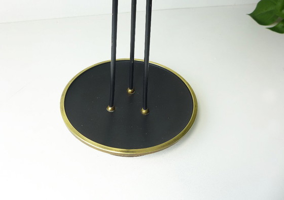 Image 1 of Cendrier sur pied rare, style vintage Space Age, années 60/70, trépied en métal