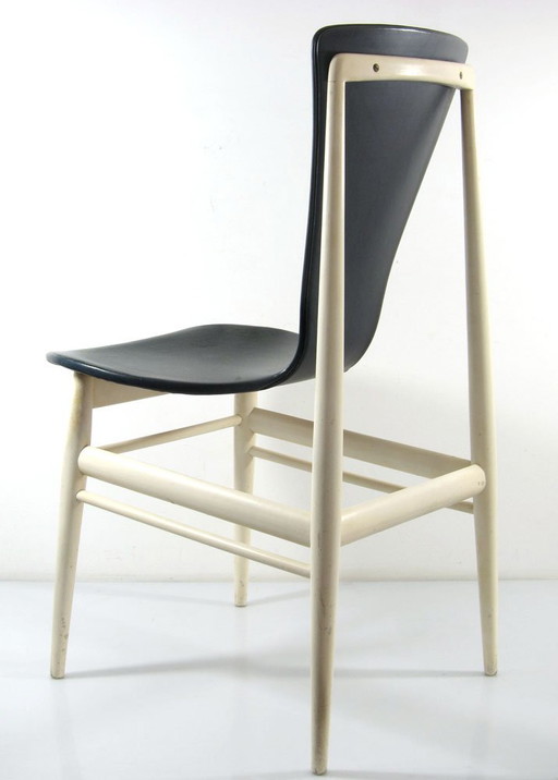 Inger Klingenberg Mid-Century Organic Plywood Dining Chairs set of 6