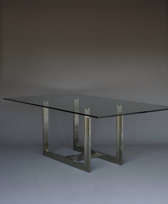Image 1 of Sarpi Dining Table by Carlo Scarpa for Simon Gavina,1970s