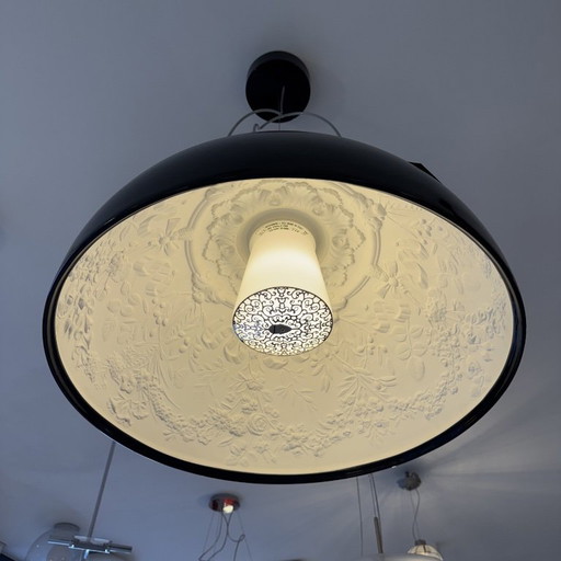 Flos Skygarden 1 Glossy Black Suspension Lamp by Marcel Wanders, Original Design – hanglampen, Metal
