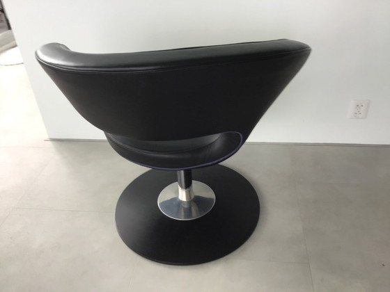 Image 1 of Club Varvier Peel en cuir noir