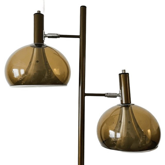 Image 1 of Lampadaire Dijkstra de style futuriste des années 1970, avec spots intégrés
