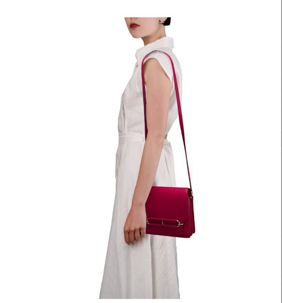 Image 1 of Zak HERMES Roulis en Cuir Rose - 103500