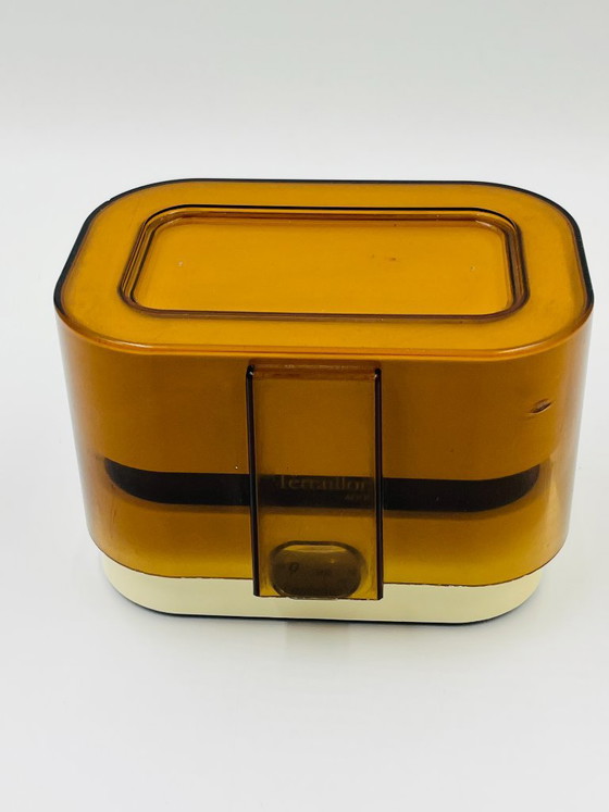Bilancia Terraillon 4000 bianca e ambrata – Accessori da cucina, Plastica (photo 7 of 7)