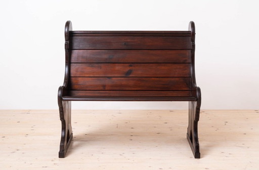 Panca da chiesa d'epoca, XX secolo