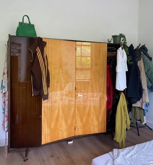 Meuble à tiroirs et à suspendre en palissandre