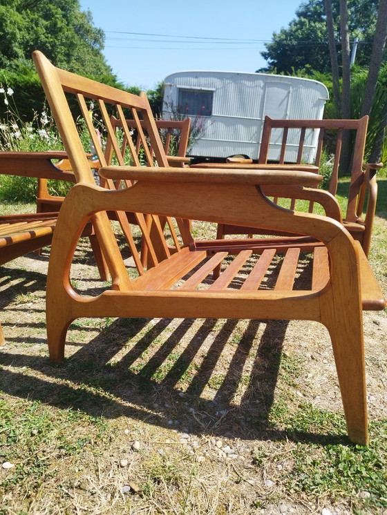 Image 1 of Conjunto de sillón y banco Adrian Pearsall