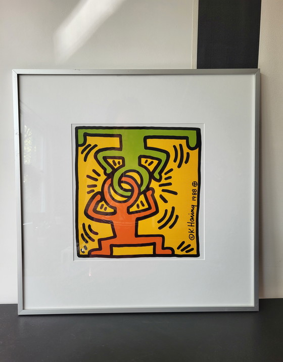 Image 1 of Keith Haring Art Print From the 1980s