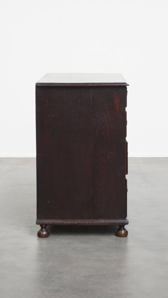 Image 1 of Antigua cómoda inglesa de roble/cómoda del siglo XVIII