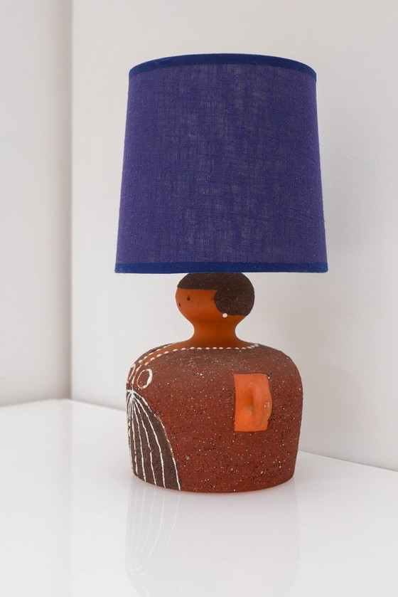 Scandinavian Pottery Table Lamp by Thomas Hellström for Nittsjö, 1970s – Ceramic (photo 9 of 12)