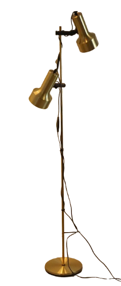 Messing floor lamp 'Lovskal' vintage