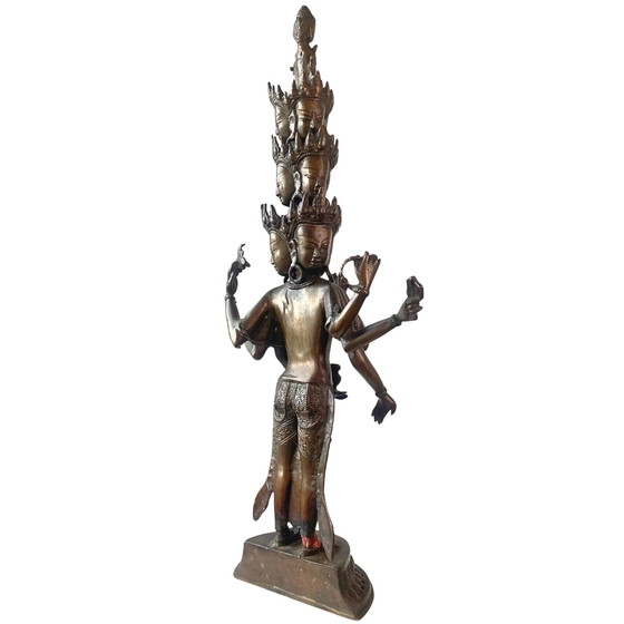 Urna antica francese in bronzo con medaglioni - Neoclassica - c. 1880 – Oggetti decorativi, Bronze (photo 4 of 15)