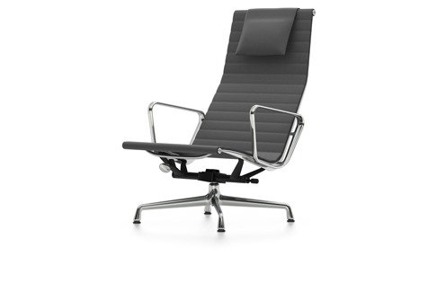 NEU Vitra Eames 124 & 125 Anthrazitgrau – Stühle und Loungesessel, Textile, Metal (photo 7 of 7)