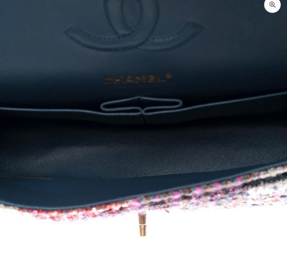 Image 1 of Borsa CHANEL Timeless/Classique in Tweed Multicolor - 101137