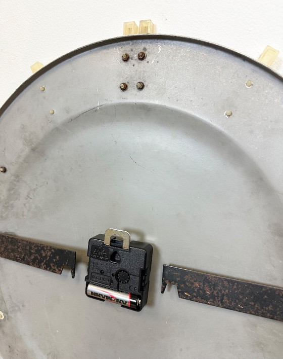 Image 1 of Industrial Office Wall Clock from Pragotron, 1970s