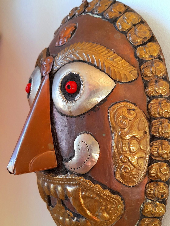 Image 1 of Maschera tibetana Kapala