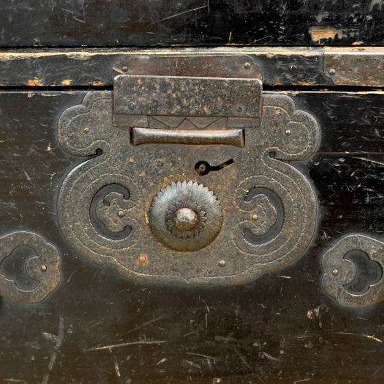 Japanische Tansu Kommoden, circa 1870 – Iron, Wood (photo 11 of 13)