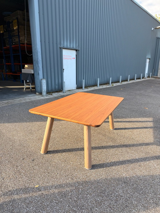 Wood Air Dining table 180x110x75, Functionals, Aluminium, Beige (photo 3 of 12)