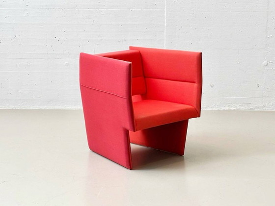Image 1 of Fauteuil Cup rouge d'Eric Degenhardt pour Richard Lampert