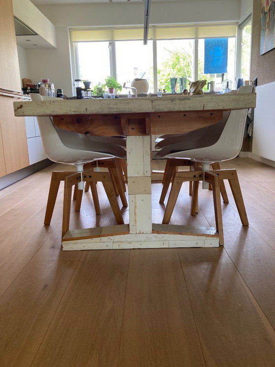 Image 1 of Piet Hein Eek style dining table