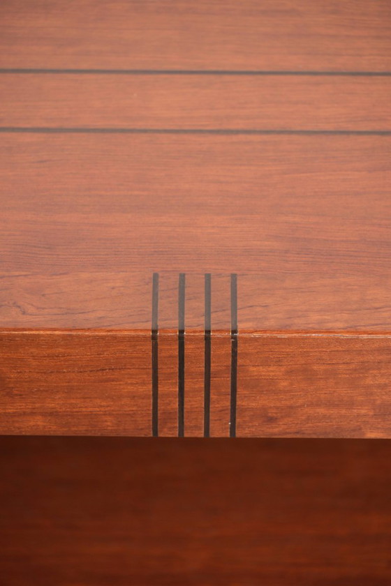 Large square Art Deco Schuitema coffee table from the Decoforma series in good condition and rare – Wood (photo 8 of 13)