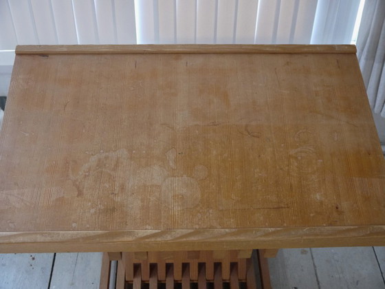 Image 1 of 2x Tavolo da disegno e sedia Günther Lambert