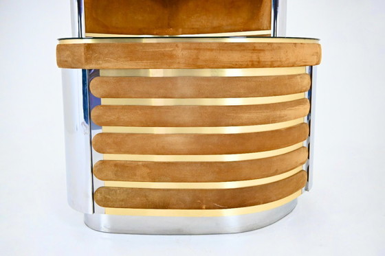 Image 1 of Barset in de stijl van Willy Rizzo, 1970