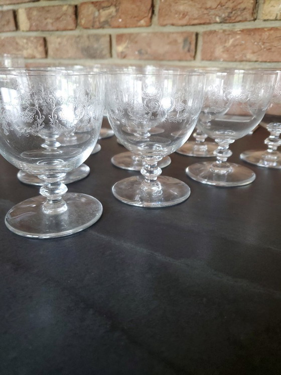 Image 1 of Baccarat - Servizio di bicchieri in cristallo - Modello Camilla (rif. 4050)