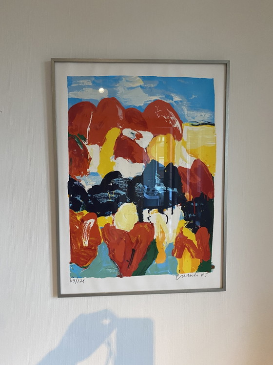 Jan Cremer Tuleps Du Sud – Arte, Glass, Paper (photo 4 of 5)
