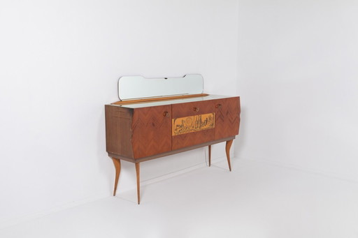 Italian Modern buffet/sideboard by Vittorio Dassi, 1950s