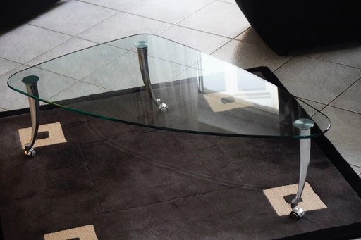 Rolf Benz coffee table on wheels