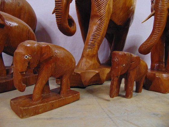 Image 1 of Collection d'éléphants de Thaïlande