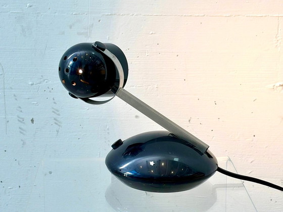 Vintage Eichhoff Table Lamp Type E 3973 – Space Age Halogen Lamp, West Germany – Chrome (photo 10 of 13)