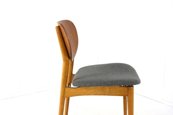 Image 1 of Satz von 4 Vintage Stühlen Neu gepolstert 'Uder'